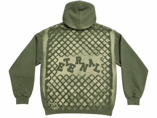 Eternal Waffleback Remix Hoodie / Army Green
