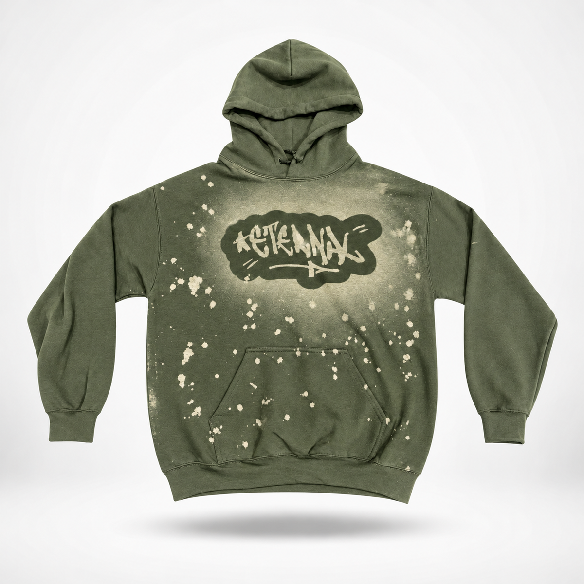 Eternal Waffleback Remix Hoodie / Army Green
