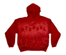 Fire Red Eternal Waffleback Hoodie