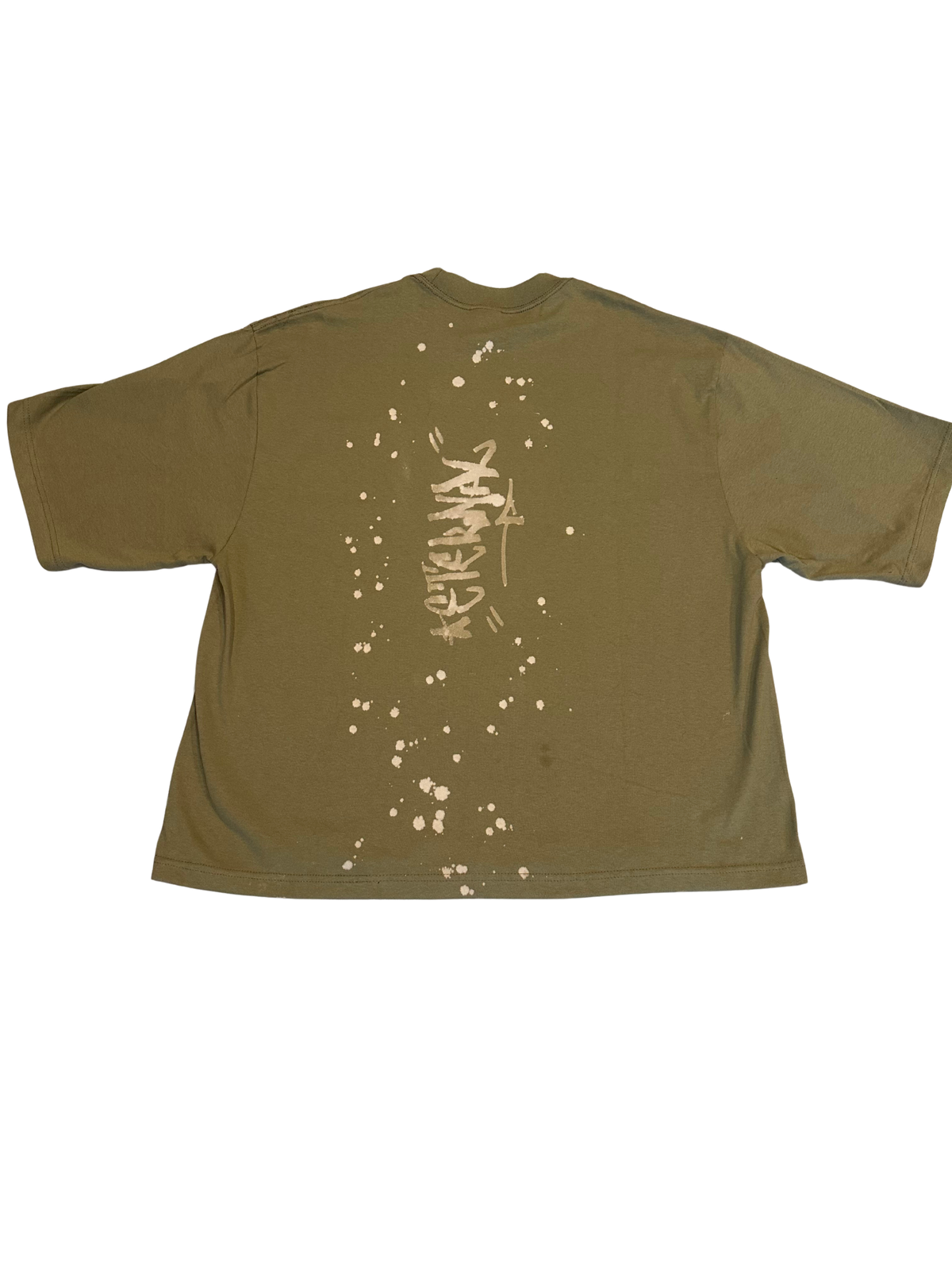 LVN God's Plan Army Green Oversize Tee
