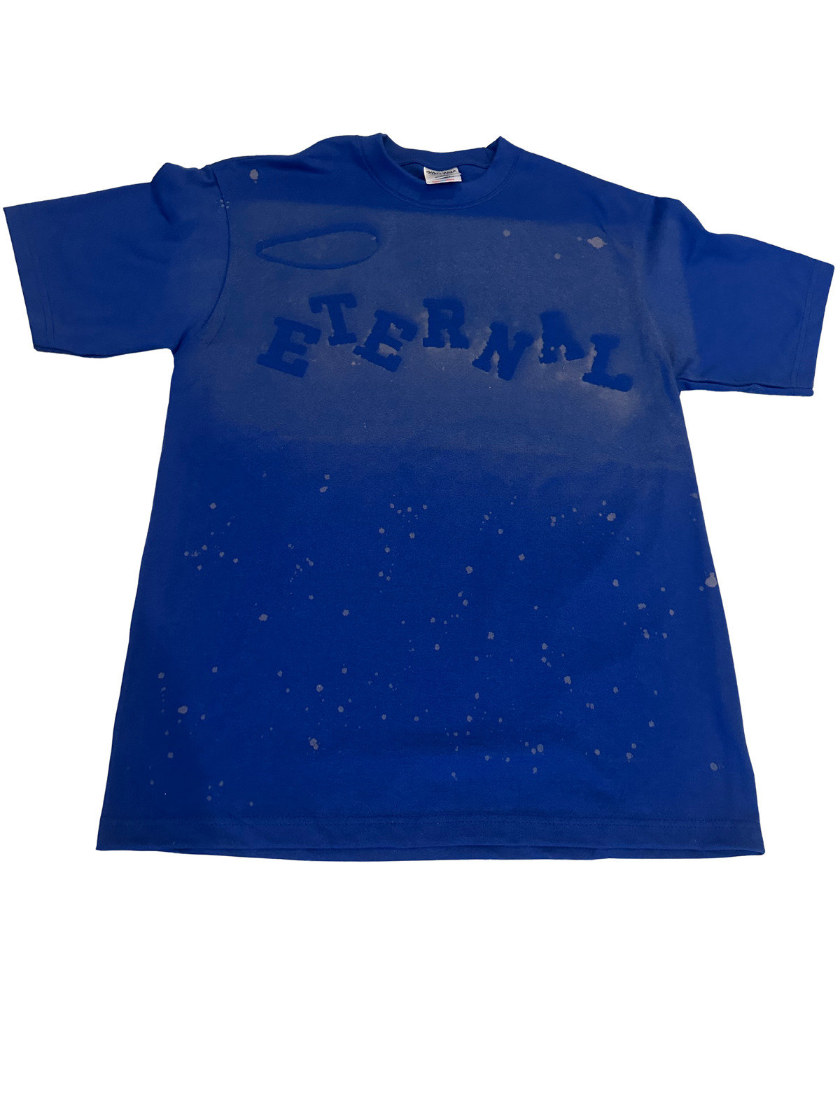 Eternal Chainlink Back Custom Royal Blue Tee