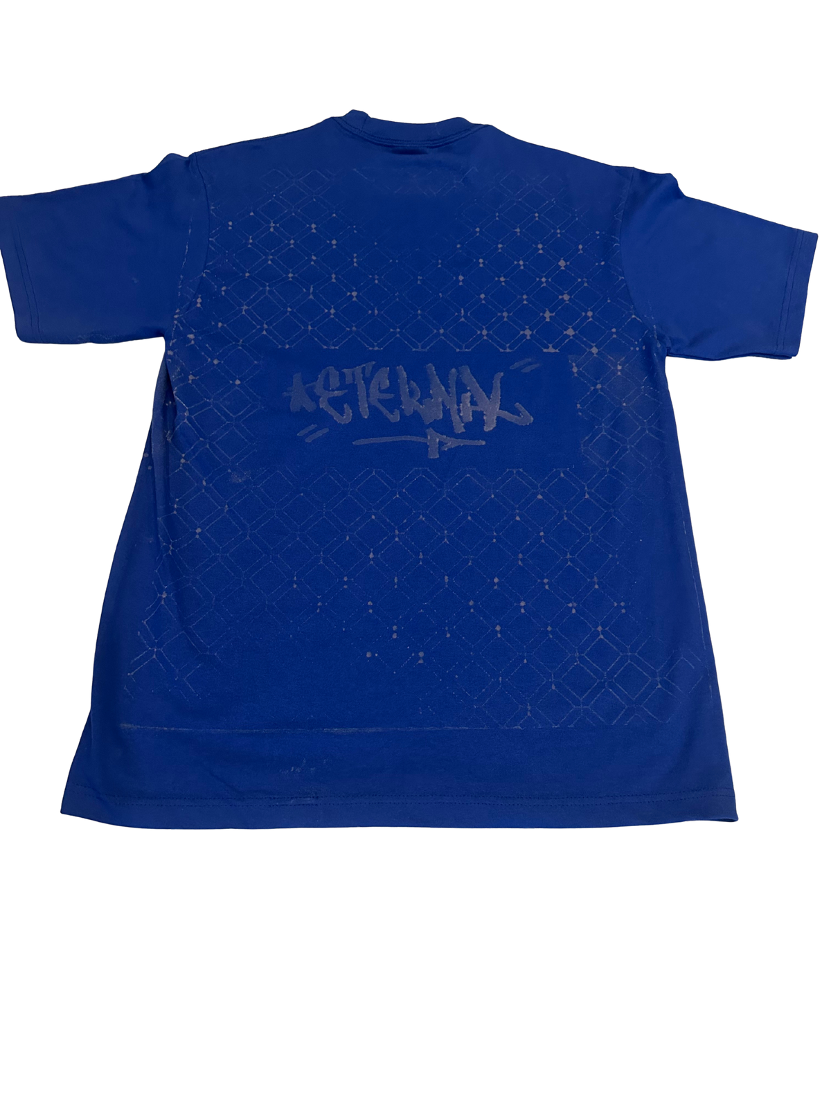 Eternal Chainlink Back Custom Royal Blue Tee