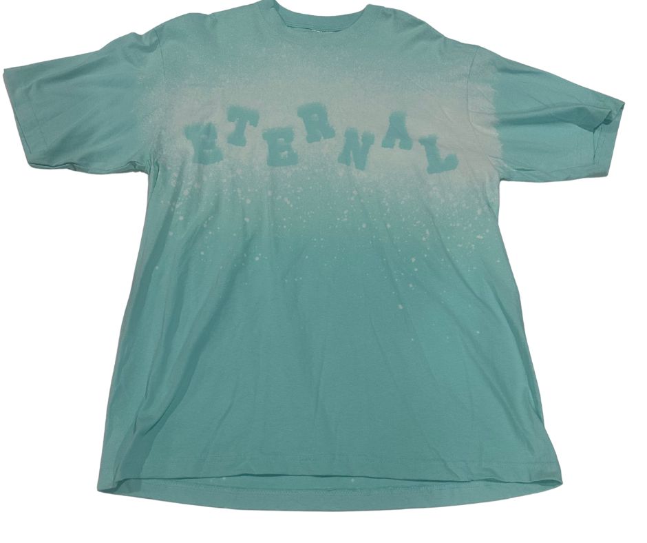 Aqua Blue Eternal Waffleback T-Shirt