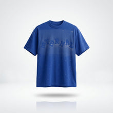 Eternal Chainlink Back Custom Royal Blue Tee