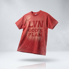 LVN God's Plan Fire Red Tee