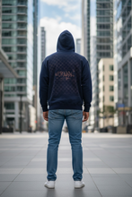 Navy Blue Eternal Waffleback Hoodie