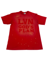 LVN God's Plan Fire Red Tee